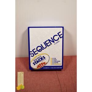 Goliath SEQUENCE Board Game & Bonus SEQUENCE Stacks Card Game